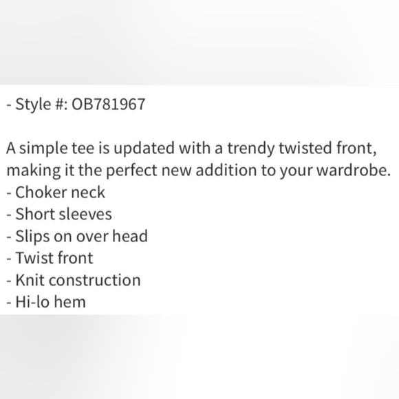 Free People "Just A Twist" Keyhole Cutout Top Black Short Sleeve, Women's Size M - Picture 9 of 10